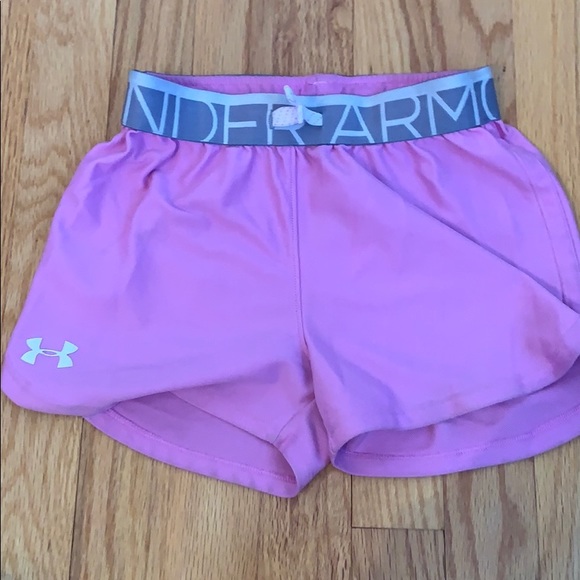 Bright Purple Under Armor Shorts 